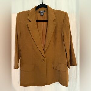 NYC Women's Rust Blazer Jacket